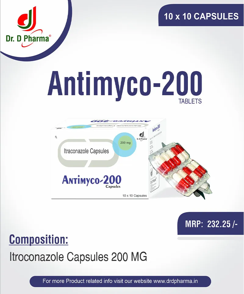 ANTIMYCO 200 CAP.